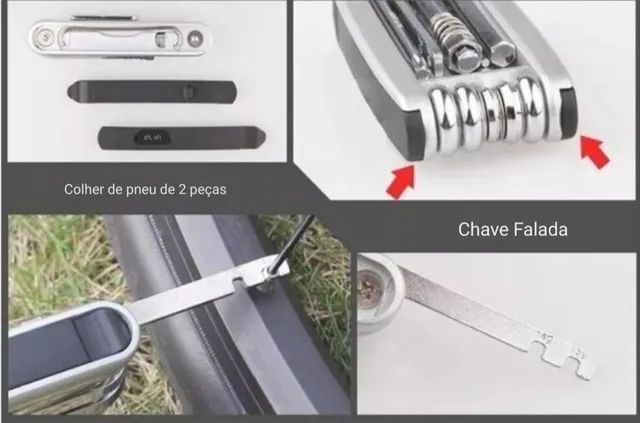 Chave Allen Gyio Multi Função com extrator de corrente 11em1 - Foto 5