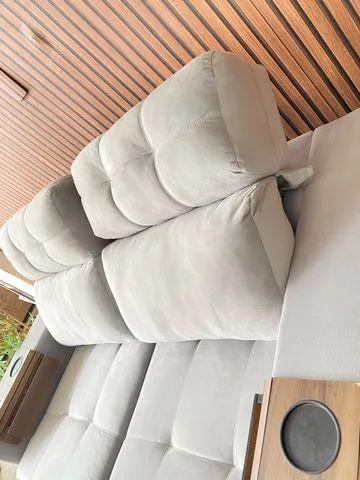 Sofá retrátil e reclinável NOVO!1.70m/ENTREGO