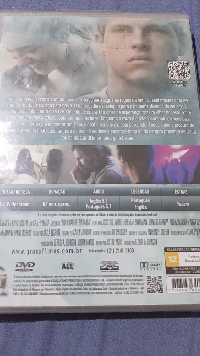 Dvd Um Olhar de Esperança  - Foto 2