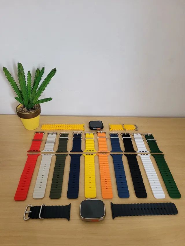 Pulseira de silicone Oceano 42/44/45/49mm - Foto 2