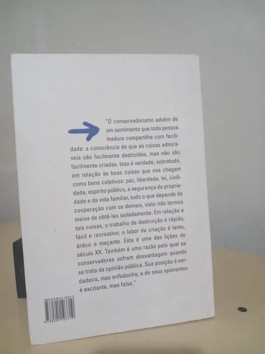 Livro Como ser um conservador. Usado conservado. - Foto 2
