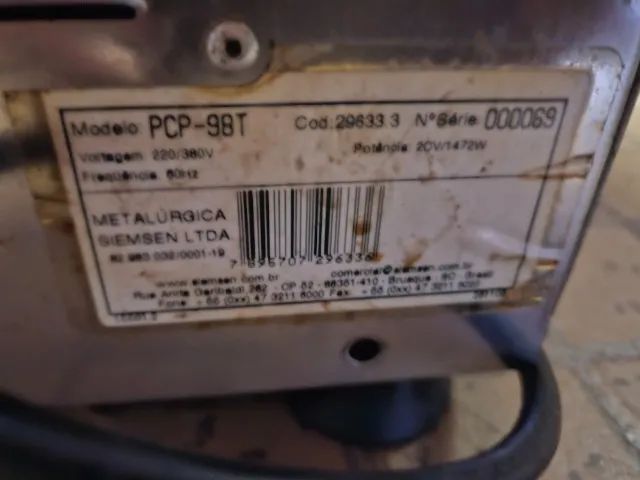 Moedor de carne boca 98 inox skymsen picador de carne - Foto 3