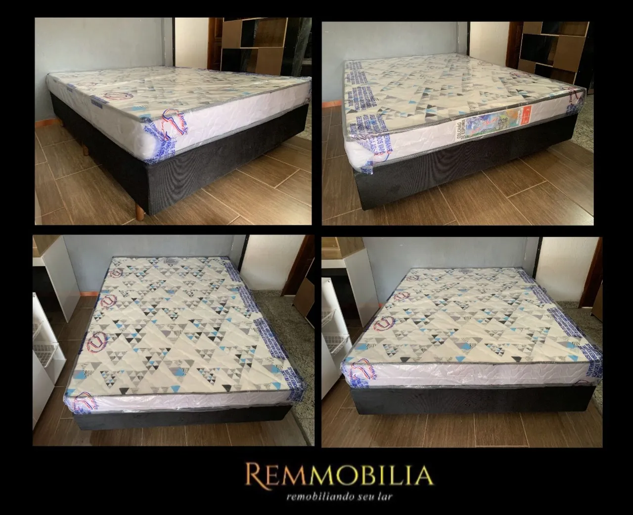 CAMA BOX CASAL NOVO - ENTREGO