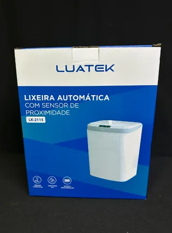 Simplifique sua vida com a Lixeira Automática LK-2115, que combina praticidade e elegância