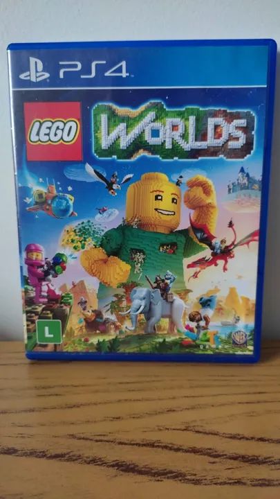 Jogo Lego Worlds - Ps4 Usado Mídia Física