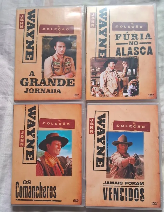 Coleção John Wayne - 4 DVDs