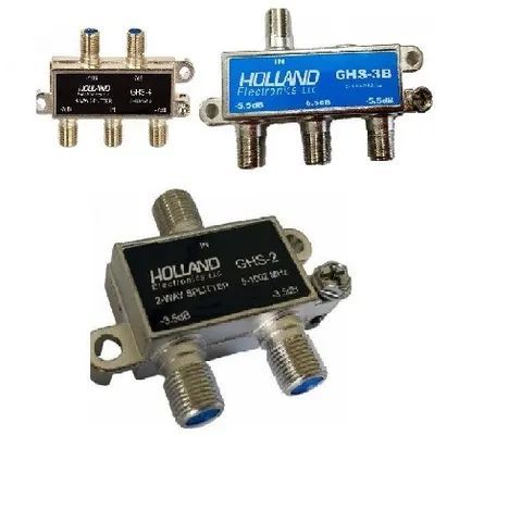 Divisor 1x2, 1x3, 1x4 Baixa frequencia (P/ TV a cabo, Digital,CFTV.)