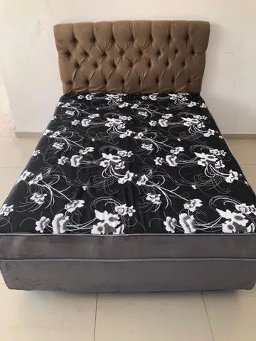 Cama box casal