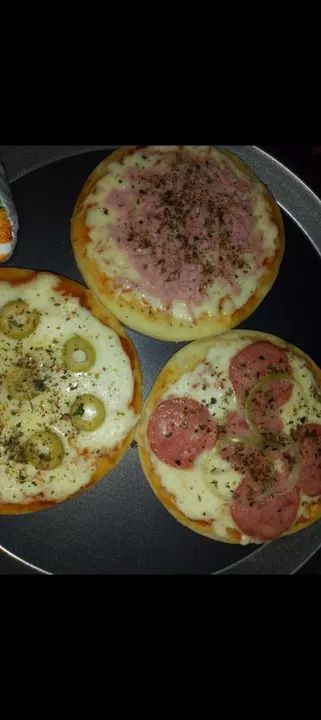Mini pizzas, pizzas brotinho, pizzas 30 cm pré assadas congeladas  - Foto 5
