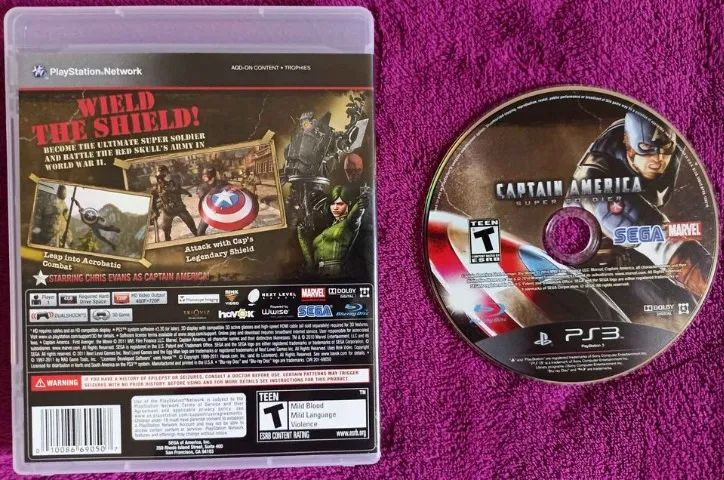 Capitão America original em perfeito estado de conservação. - Foto 2