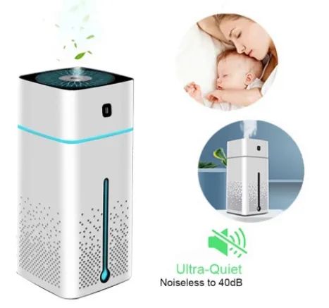 * Umidificador Aromatizador Ar 1000ml Pulverizador Grande Capacidade 7 Luzes Led z007 * 