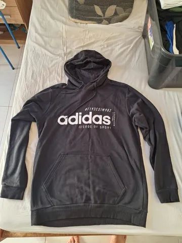 Casaco Adidas brilliant basics, original, novo. Tamanho G. 100% algodao.