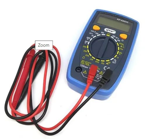 Multímetro Digital Portátil Knup KP-AA033 - Foto 2