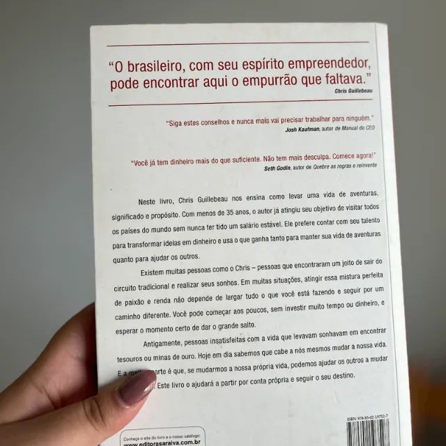 Livro A Startup de $100 Best-Seller. Chris Guillebeau. Editora Saraiva - Foto 2