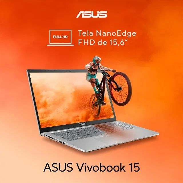 Notebook Intel Core i3, 4Gb Ram, Ssd 128Gb, 15.6 Full Hd, Asus Vivobook 15 - Foto 4