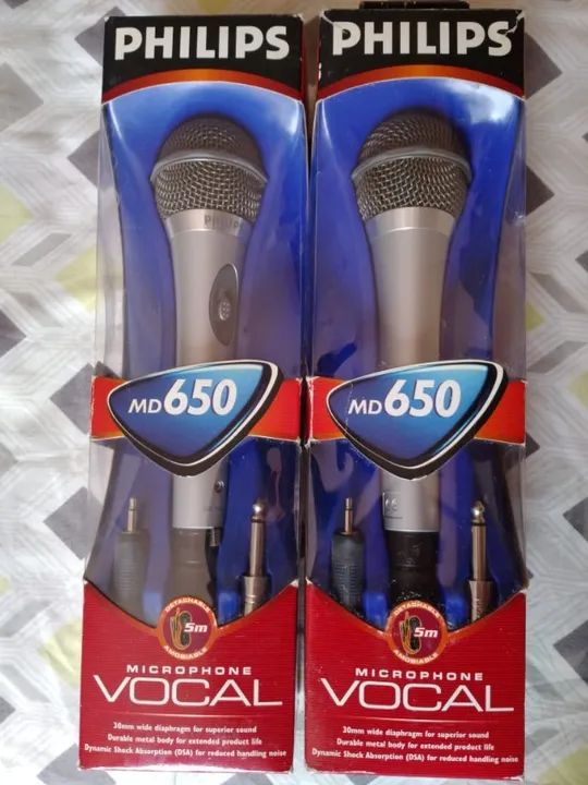 Microfones Philips (2)