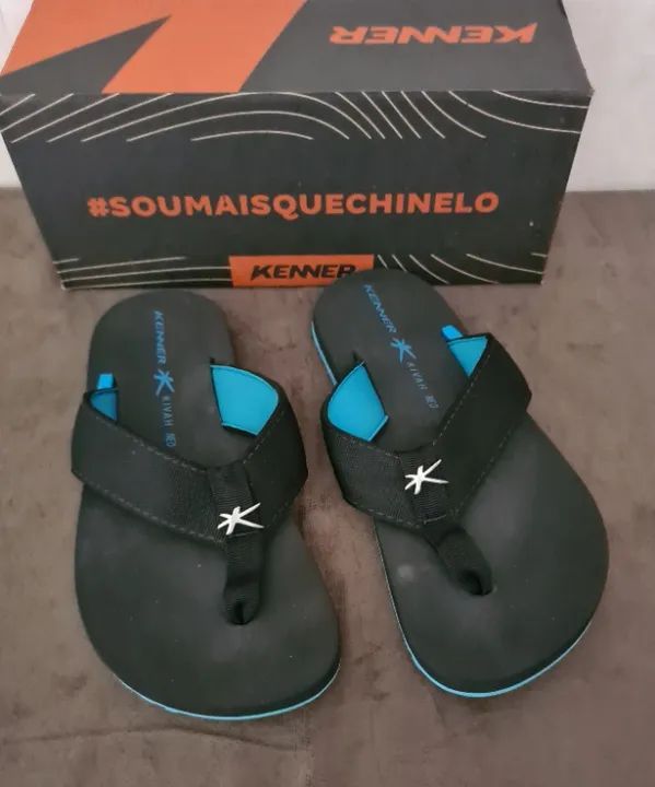 Chinelo Kenner Kivah Tam-41 (original / usada)  - Foto 6