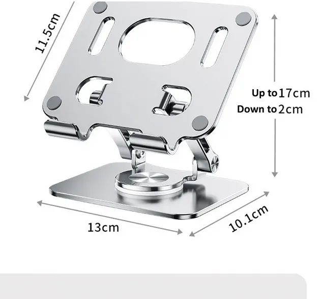 Suporte ajustável de alumínio Tablet giratório - Foto 2
