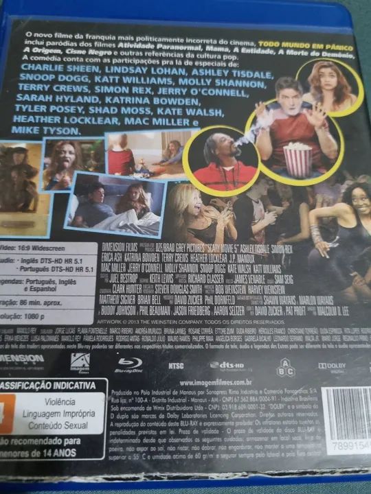 Blu-ray todo mundo em pânico 5 - Foto 2