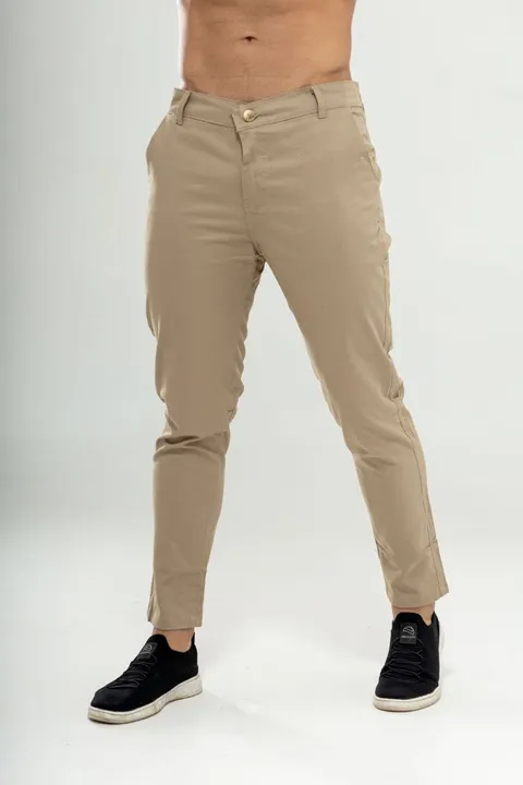 Calça masculina de alfaiataria qualidade Premium