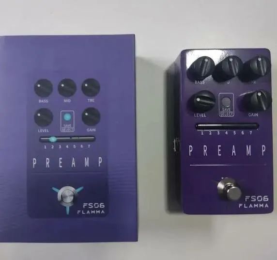 Pedal de Pré-Amplificador Flammma FS06