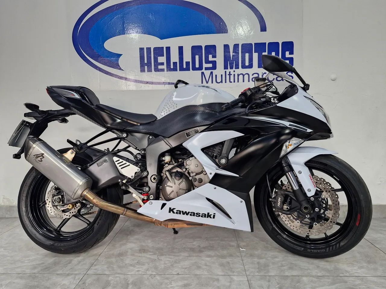 Kawasaki ninja Zé636r2013 aceito cartão 12 x 18x 21x 1.5% am aceito moto na troca fin 48x  - Foto 7