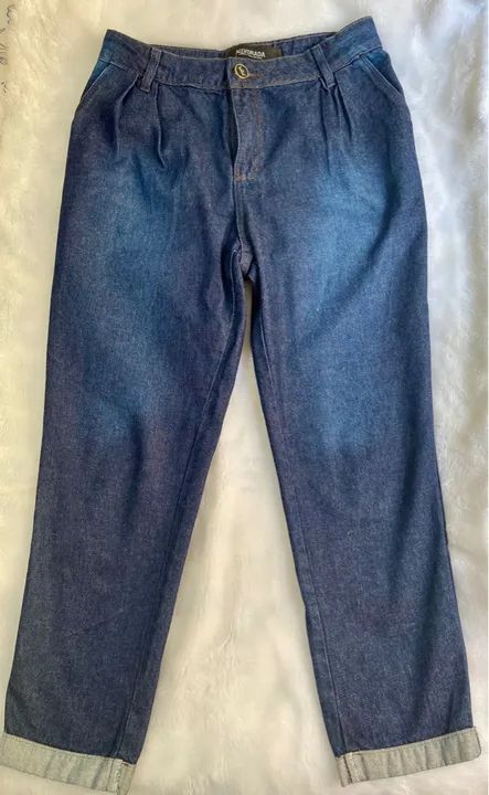 Calça jeans modelo Mom - Foto 3