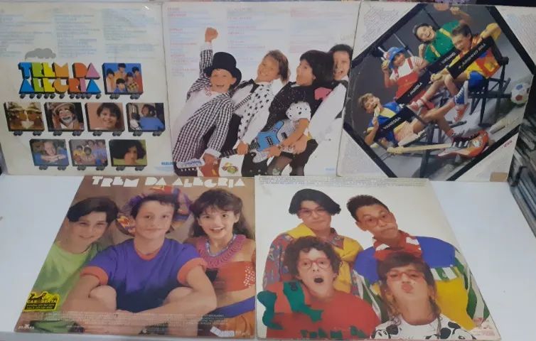 Lps - Trem da alegria - lote com 05 discos de vinil - Foto 2
