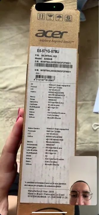 NOTEBOOK ACER ASPIRE E5 - Foto 5