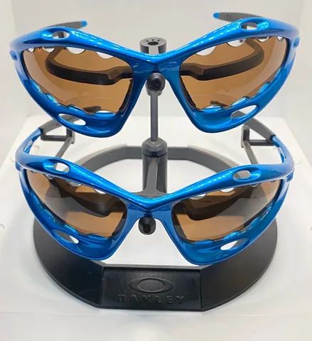Óculos Oakley Racing Azul - Foto 2