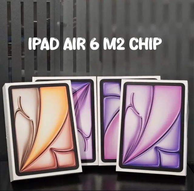 iPad Air 6Th com 128Gb, 13" - Lacrado