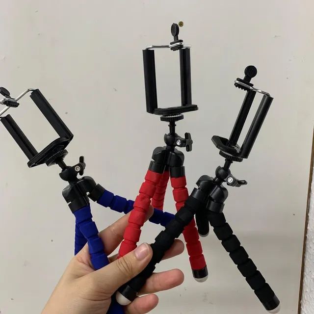 Tripé suporte para Celular articulado | Live Mesa YouTube Flexível  - Foto 4