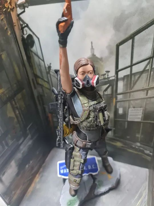 Tom Clancy's The Division 2 Dark Zone Agent Heather Ward Statue Figure Ubisoft - Foto 5