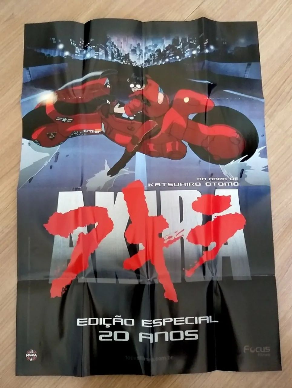 Akira Edição Colecionador Box 20 Anos Dvd Duplo Poster - CDs, DVDs
