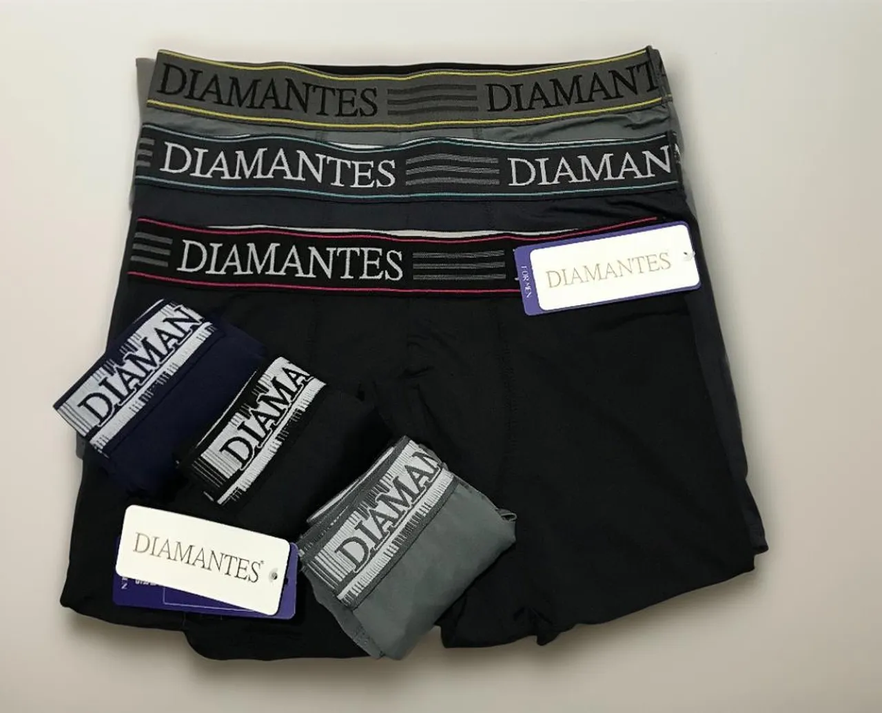Cuecas Boxer Diamantes - Conforto e Estilo