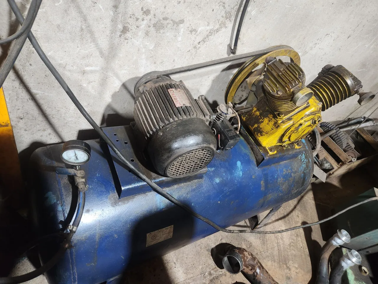 Compressor de ar industrial