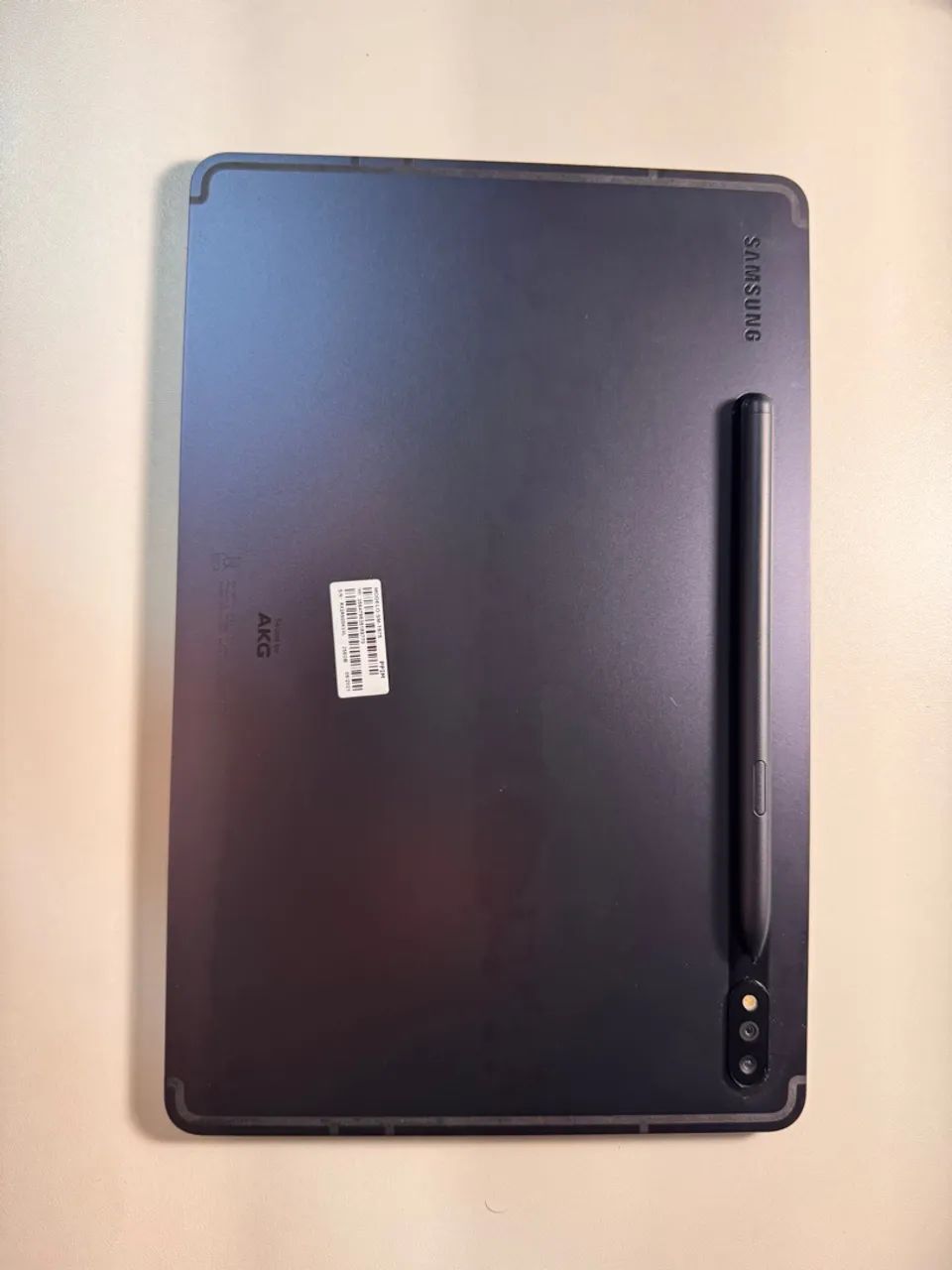 Samsung Galaxy Tab S7 + capa original Samsung Semi Novo  - Foto 5