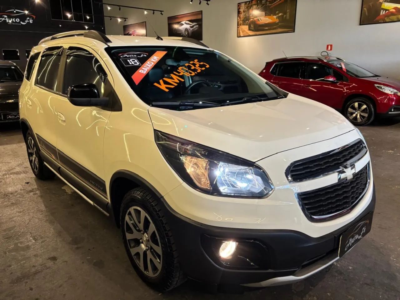 Chevrolet Spin 2018 1.8 activ 8v flex 4p automático