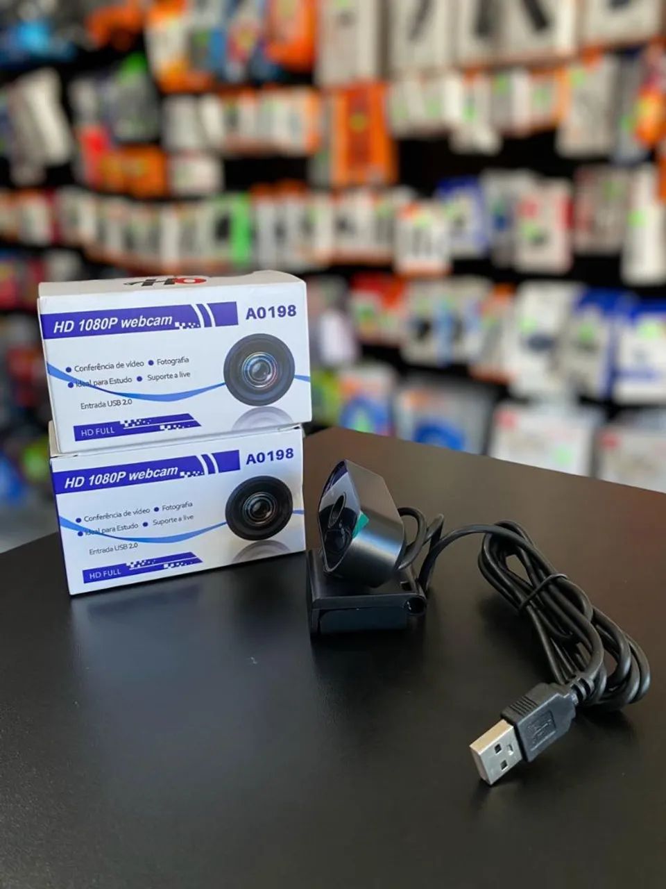 WEBCAM COM MICROFONE FULL HD 1080P  - Foto 4