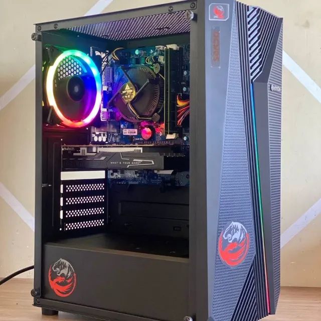 PC Gamer Novo INTEL CORE I5 + GTX 1650 + 1 ano de garantia e em até 12x