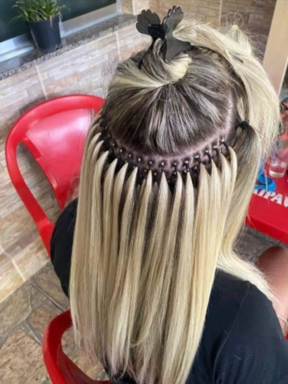 Trabalho com aplicacao de mega hair a domicilio - Foto 3