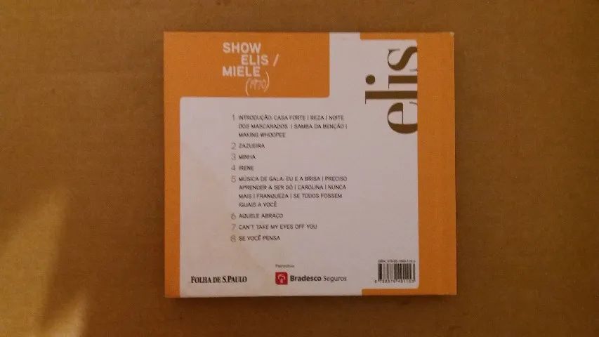 CD  - Ellis/Miele - Show 1970- Coleção Folha  - Foto 2