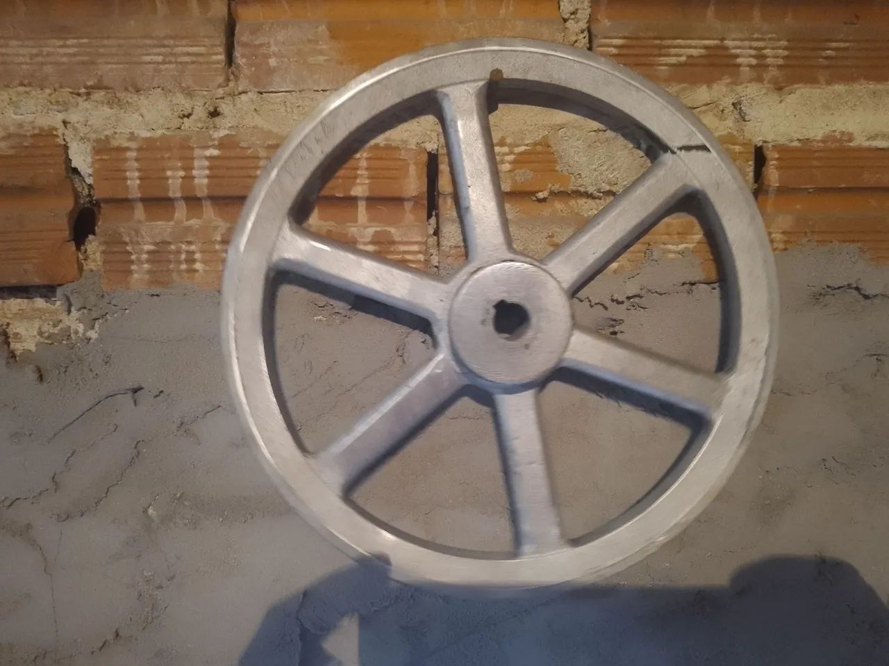 Volante polia de compressor,de alumínio 