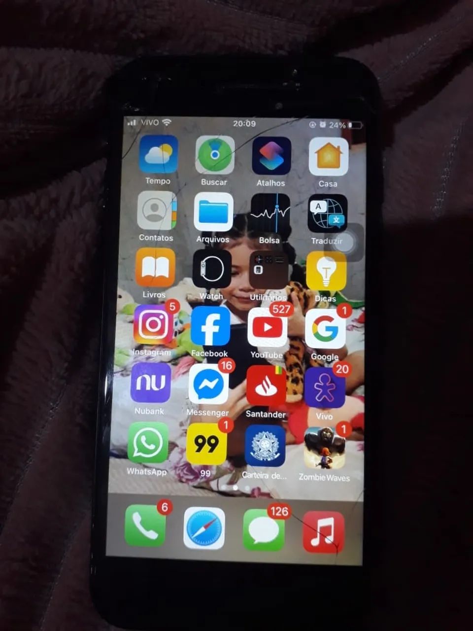 iPhone 7 troco e dou mais volta  - Foto 2