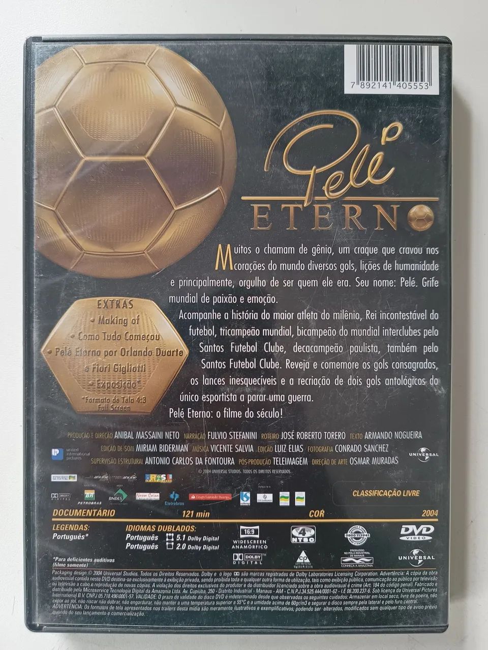 Dvd Pelé Eterno incrível  - Foto 2