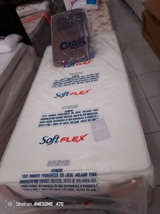 Cama box solteirão de mola ensacada ENTREGA NO MESMO DIA 