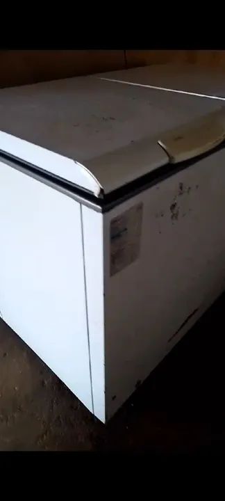 Freezer usado.