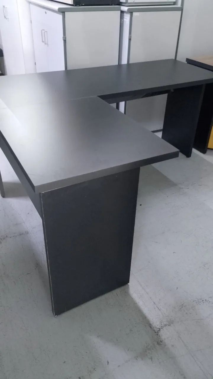 Mesa de Escritório Modelo em L  - Foto 3