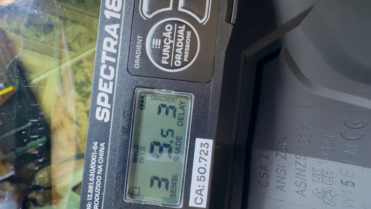 Máscara de solda Spectra 180 da boxer 