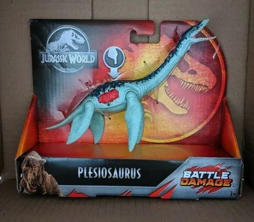 Jurassic World Plesiosaurus Battle Damage RARO